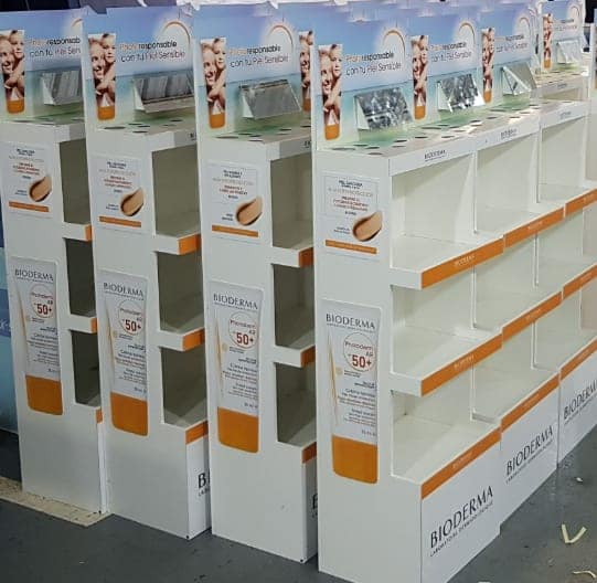 Bio derma exhibidor Bio derma exhibidor